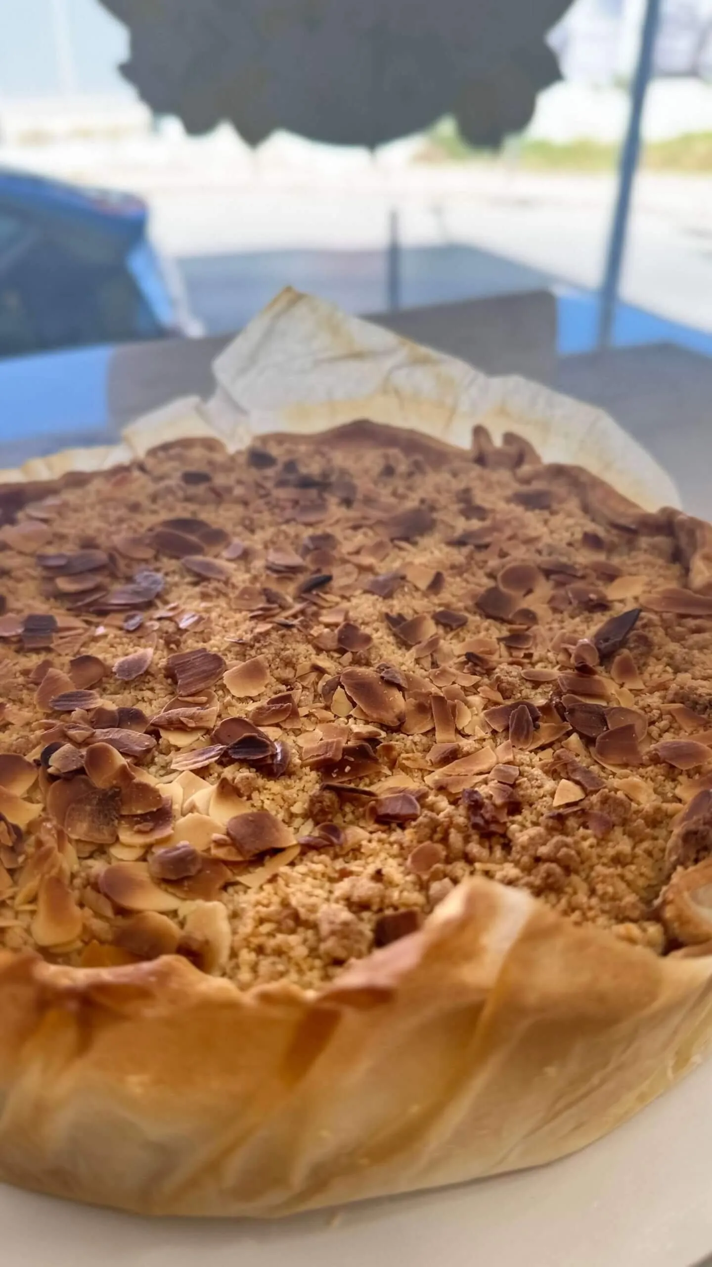 Apple tart, from Confeitaria Limão Papoila